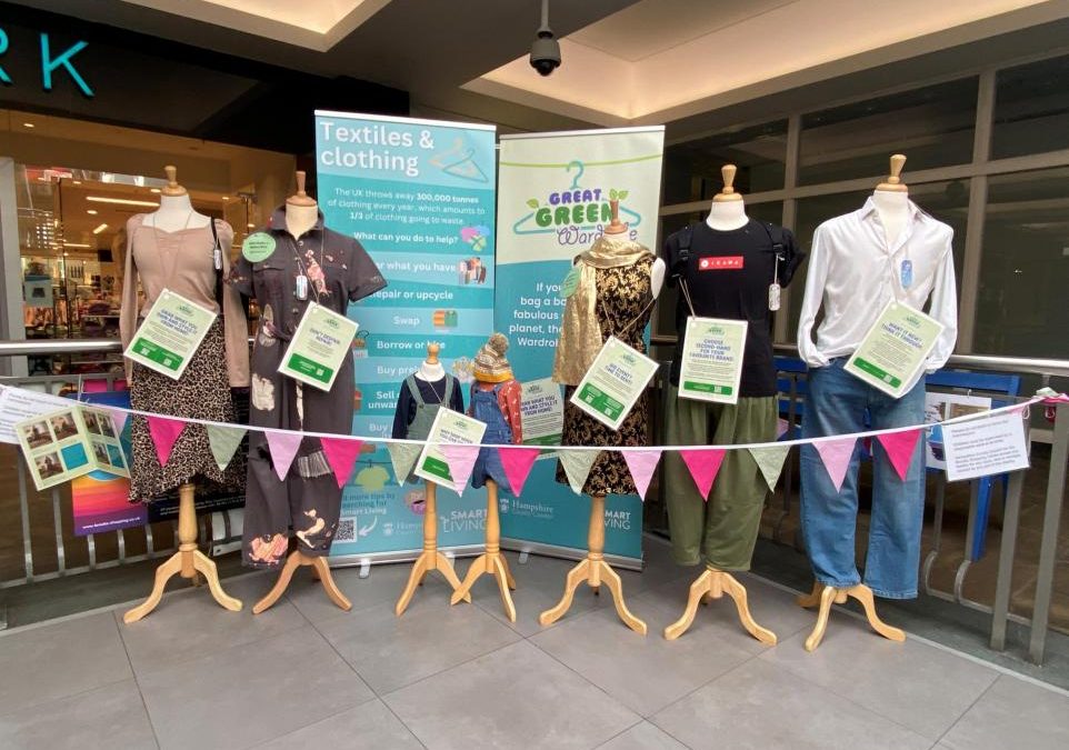 Winchester Green Week fashion display heralded a success